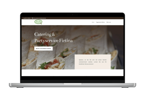 Webdesign Website erstellen lassen createmypage beckum warendorf herford sample firtina party und eventcatering service warendorf